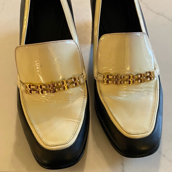 EUC Tory Burch Perrine Heeled Loafers - Picture 11 of 11